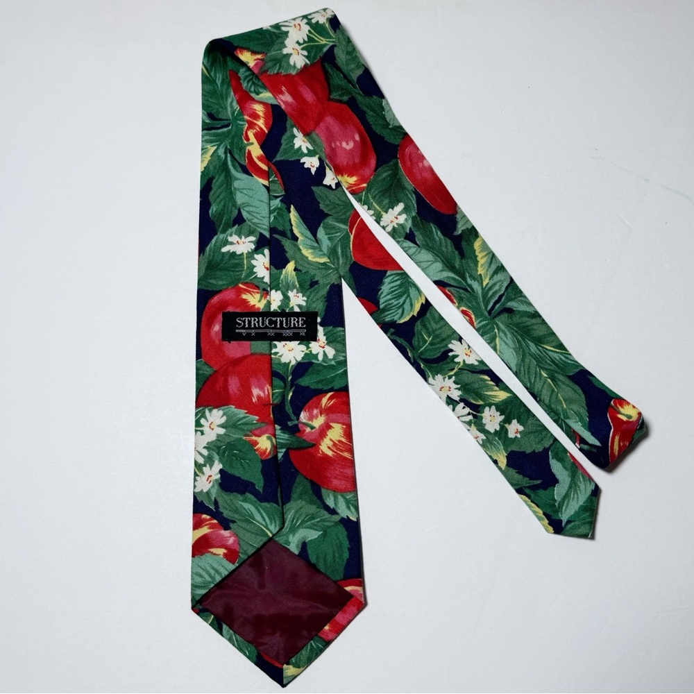 Vintage 90s Structure Tie - Picture 3 of 5